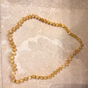 Baltic amber therapeutic necklace